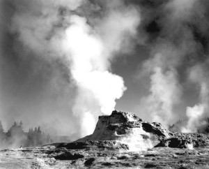 aat02 Castle Geyser Coye, Yellowstone National Park